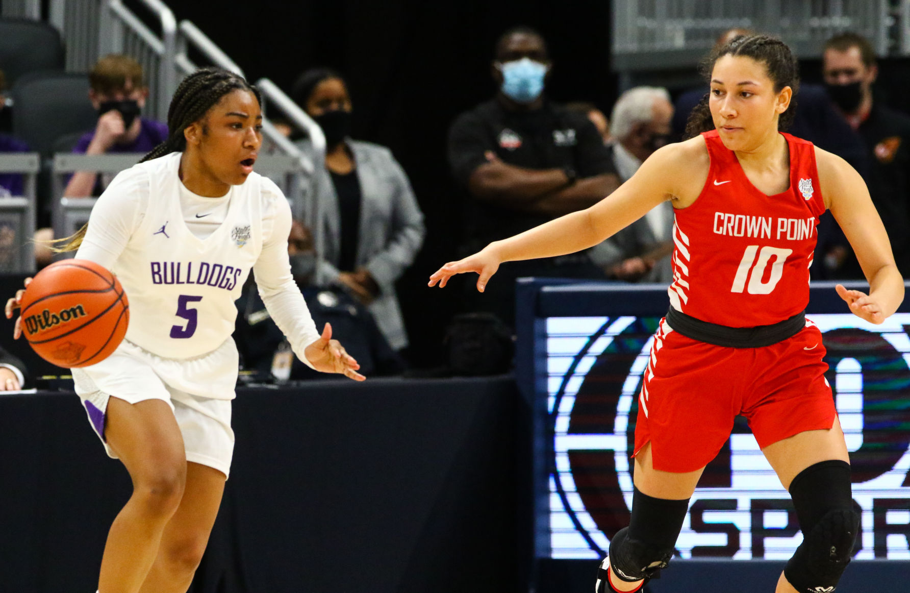 Gallery: 4A girls basketball state final - Crown Point vs. Brownsburg